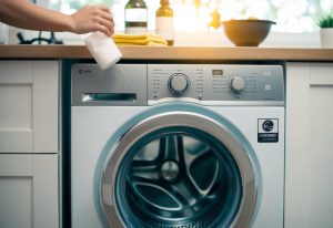 jak wyczyścić pralkę sodą i octem