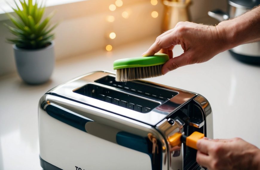 jak wyczyścić toster w środku