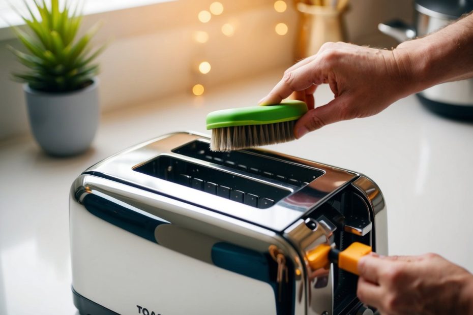 jak wyczyścić toster w środku