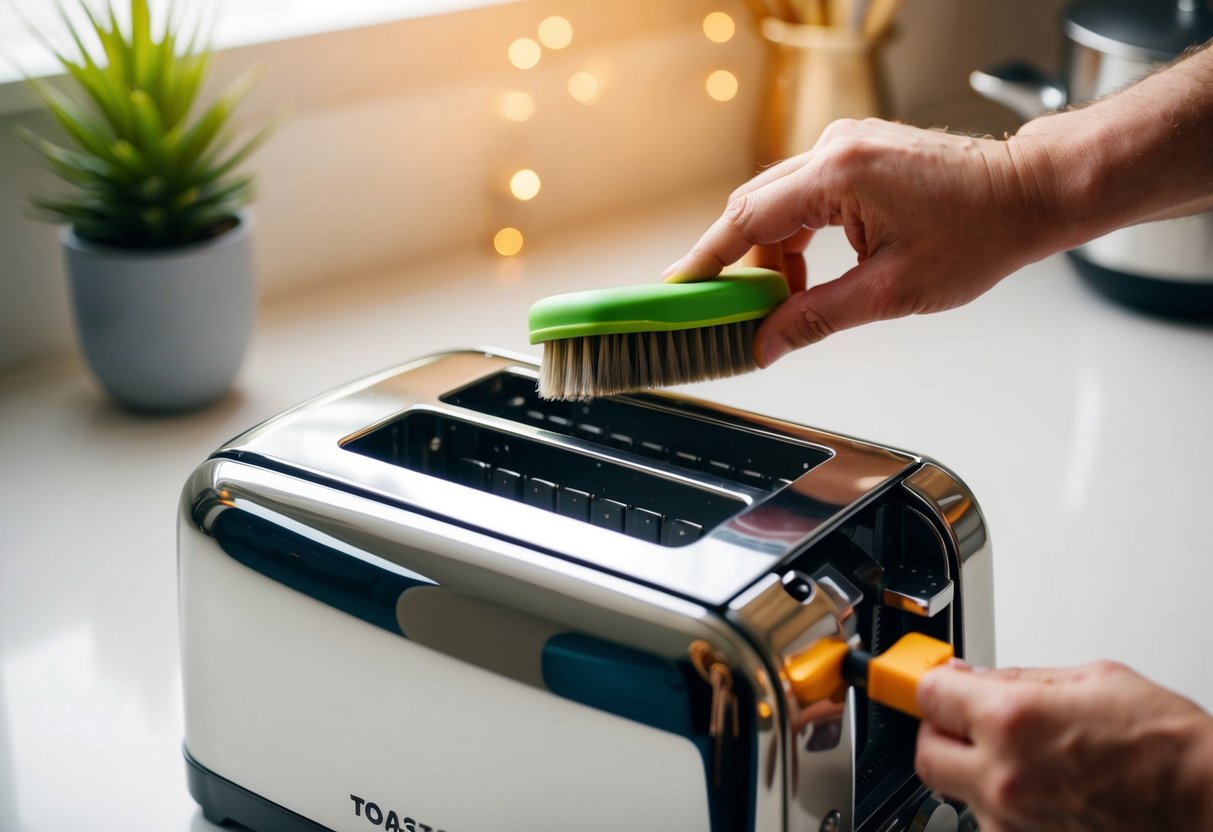 jak wyczyścić toster w środku