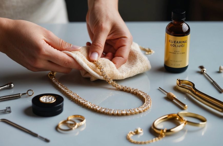 jak wyczyścić złoto domowym sposobem