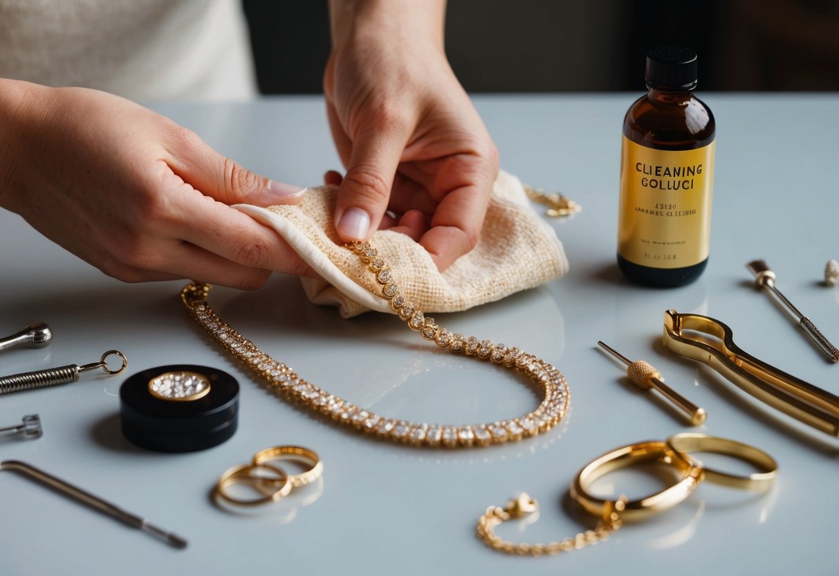 jak wyczyścić złoto domowym sposobem