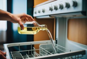 jak wyczyścić zmywarkę octem