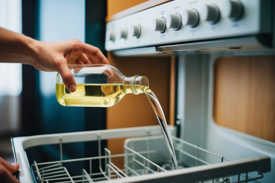 jak wyczyścić zmywarkę octem