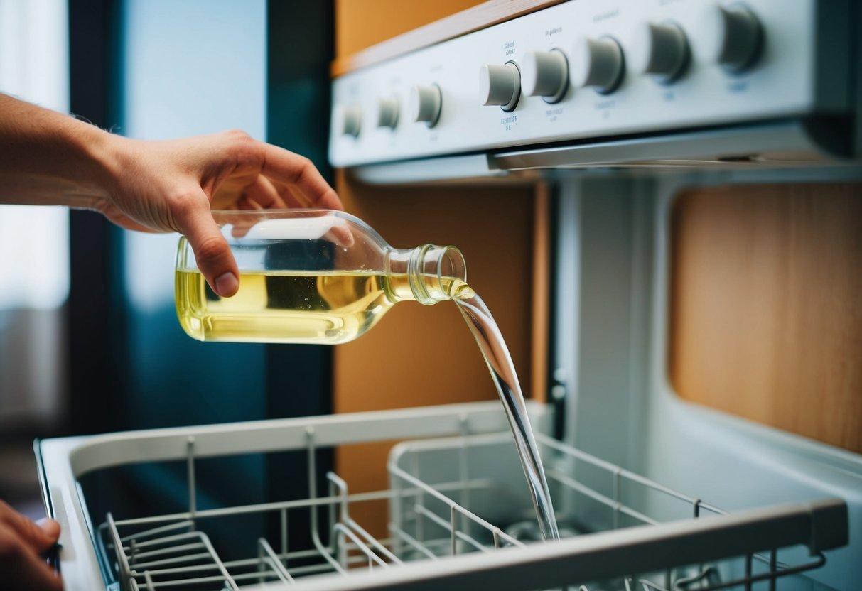 jak wyczyścić zmywarkę octem