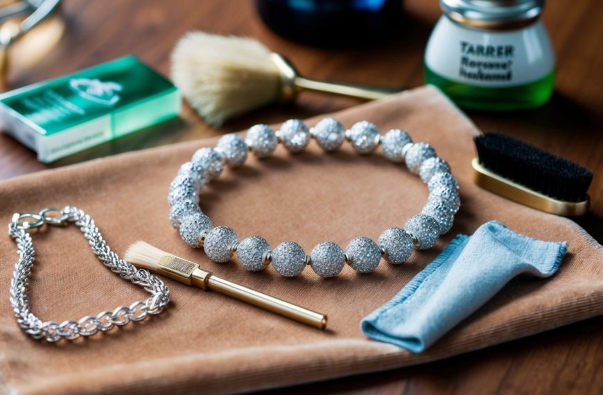 jak wyczyścić srebrną biżuterię