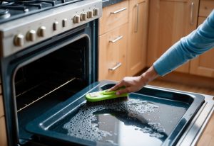 jak wyczyścić bardzo brudny piekarnik