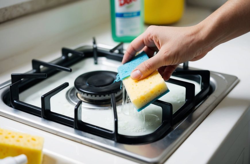 jak wyczyścić ruszt kuchenki gazowej