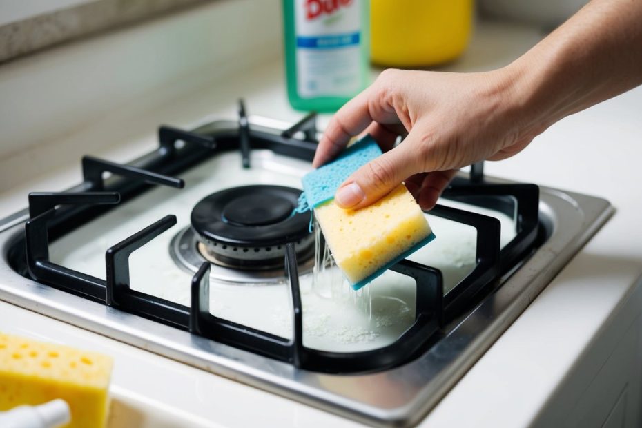 jak wyczyścić ruszt kuchenki gazowej