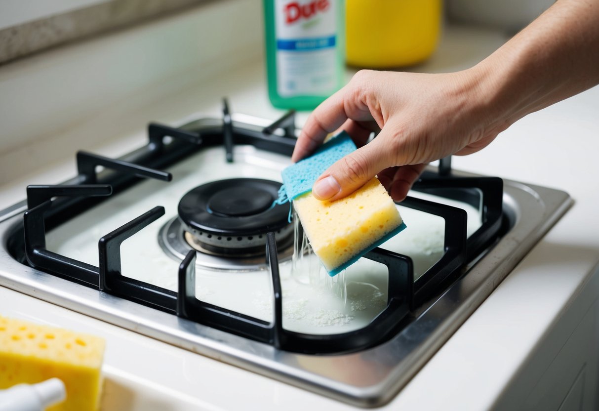 jak wyczyścić ruszt kuchenki gazowej