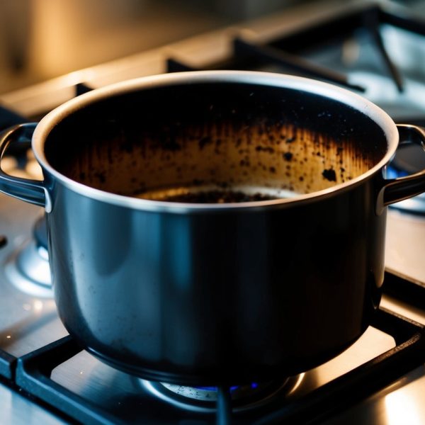 przypalony garnek jak wyczyścić