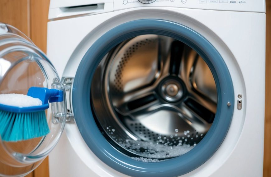 jak wyczyścić pralkę w środku